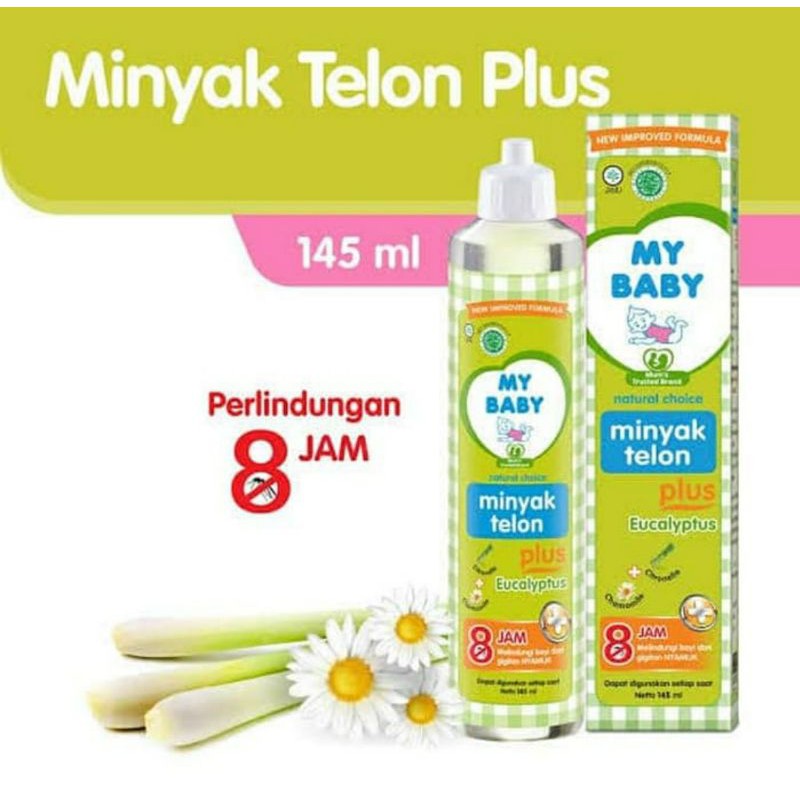 MY BABY MINYAK TELON PLUS 8JAM 30 ML / 57ML / 150 ML