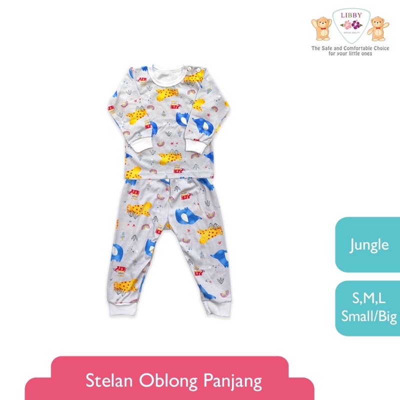 Libby stelan oblong panjang - basic wear | baju anak