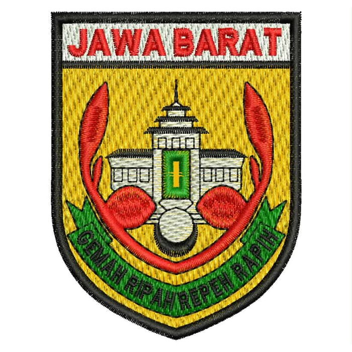 BET BORDIR LOGO KWARTIR PRAMUKA JAWA BARAT