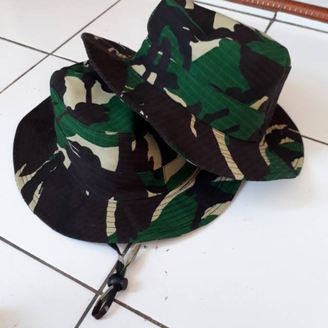 Rimba Loreng Army Topi Rimba Loreng Army Kain Repstok All Size