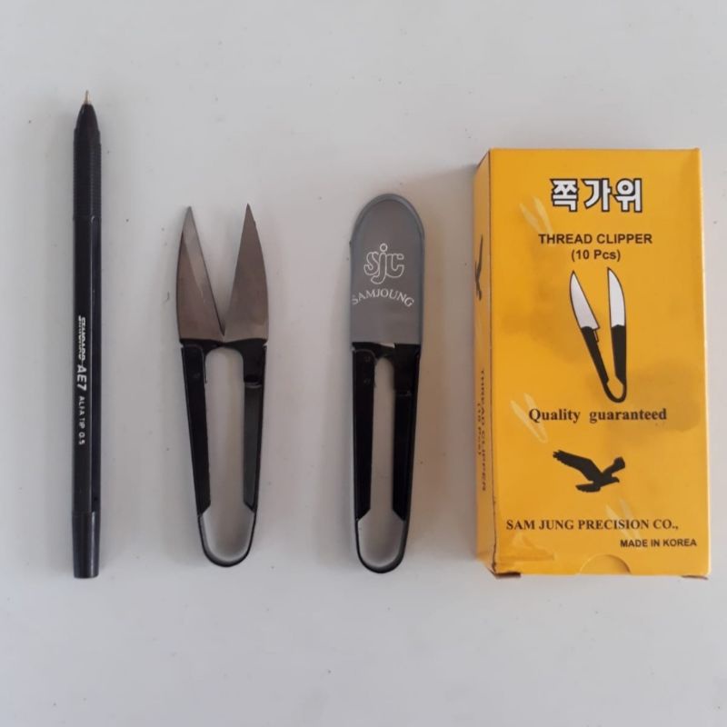 

Gunting benang samjoung 1box isi 10pcs