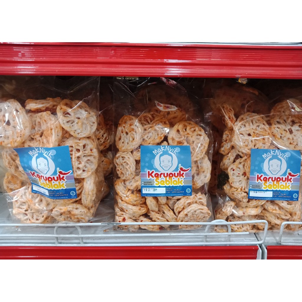 

KERUPUK SEBLAK MAKNYIK