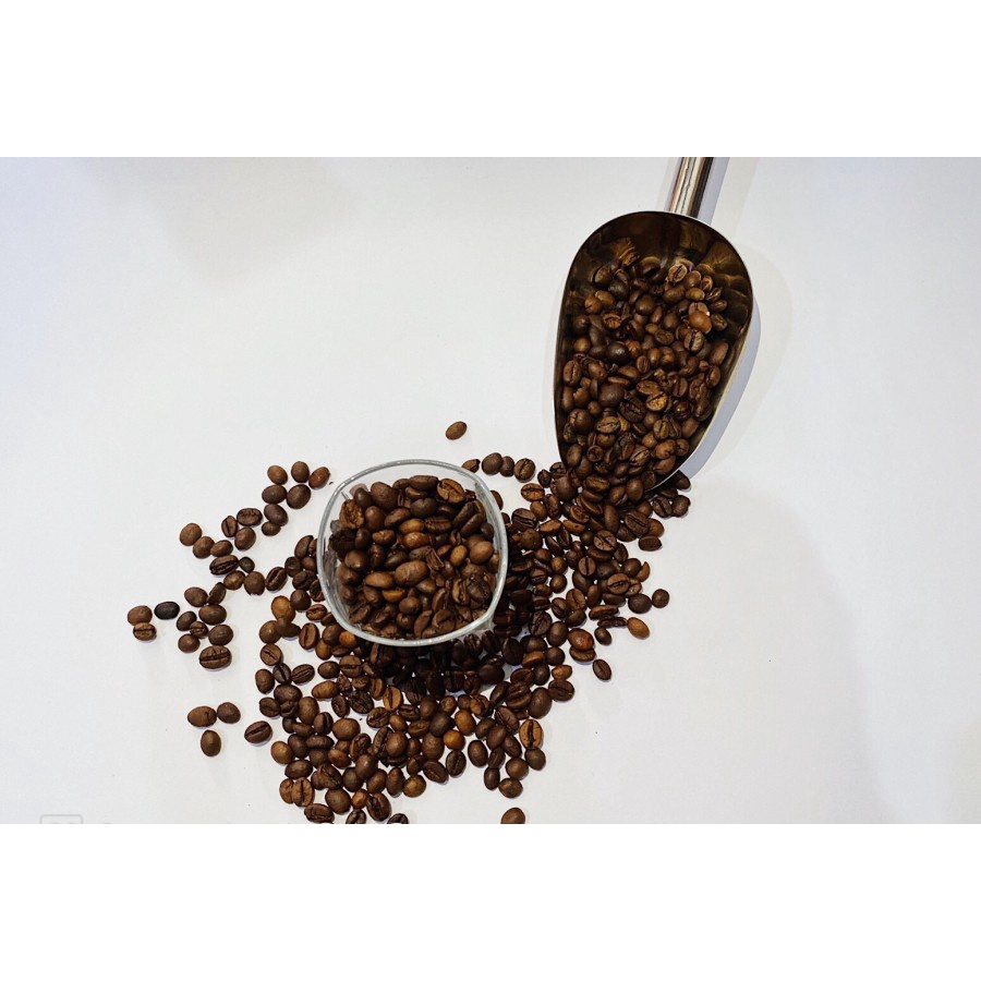 Kopi Arabika Robusta Gongseng Hitam Blend Cap Rumah Adat 1 kg