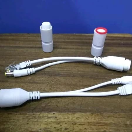 Miliki Promo Kabel POE Splitter - Injector Waterproof utk IP Camera, CCTV, AP terbaik