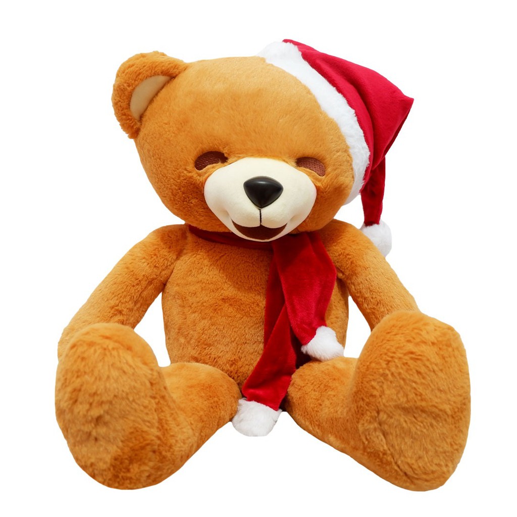 Boneka Beruang Teddy Bear Istana Boneka Boney Bonita With Topi Syal Natal