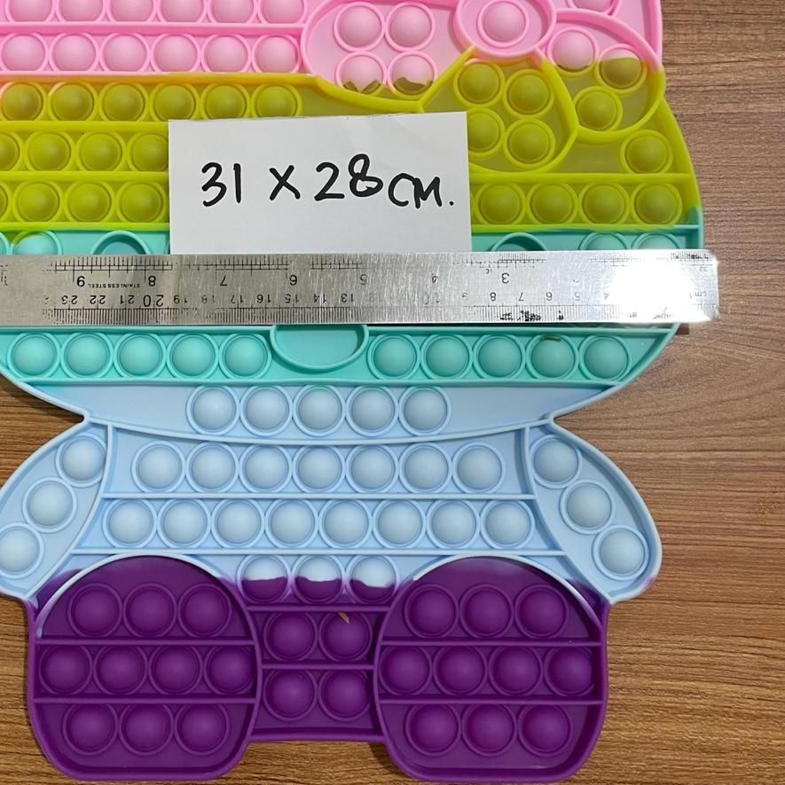 [semuajual ] Mainan Pop It Jumbo Murah / Fidget Push Pop It / Mainan Pop It Pereda Stress / Popit Ju