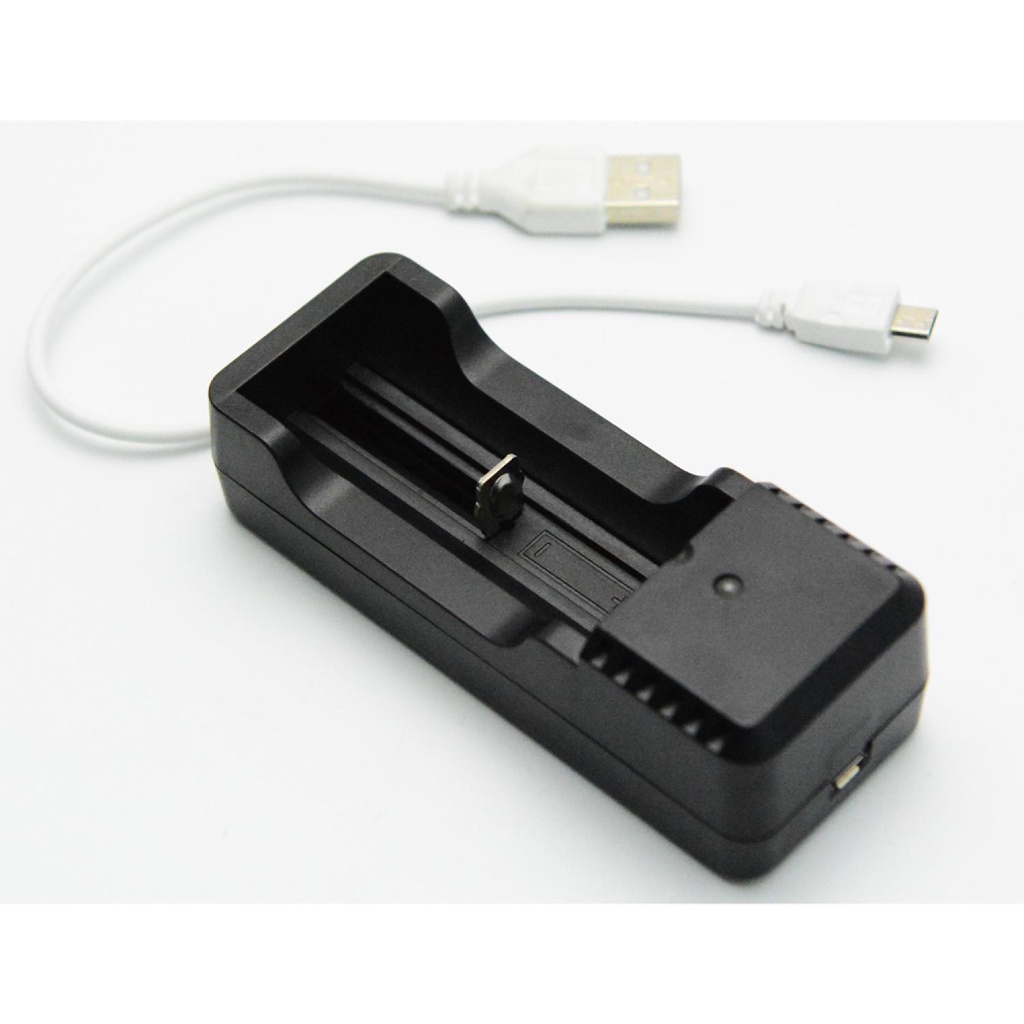 Charger Baterai Universal 18650 26650 14500 - BH-18650-Hitam