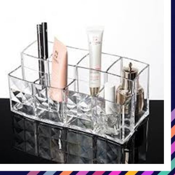 Garansi Termurah KOTAK PENYIMPANAN MAKE UP TEMPAT MAKE UP WADAH MAKEUP ACRYLIC RAK MAKE UP ORGANIZER