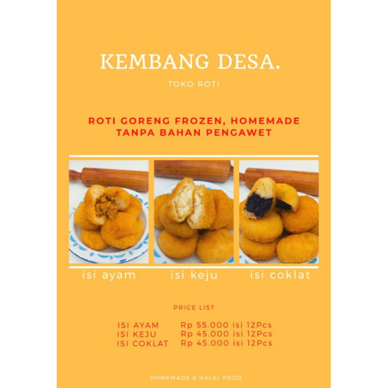 

ROTI GORENG FROZEN