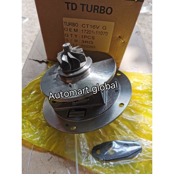 cartridge turbo charger innova reborn fortuner vrz hilux revo grt