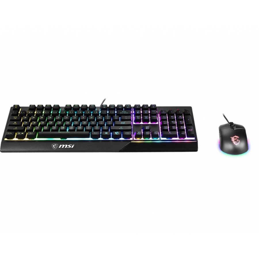 MSI VIGOR GK30 Wired Combo Keyboard and Mouse Gaming GM11 RGB