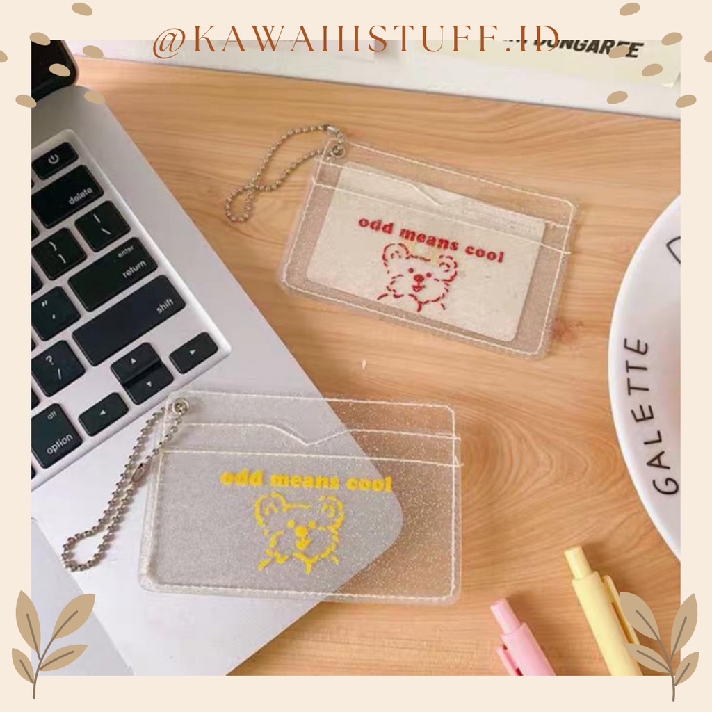 

[KAWAIIISTUFF.ID] Card Holder Transparan
