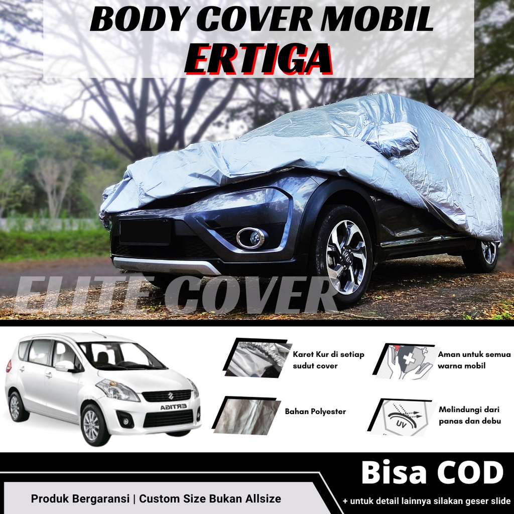 Sarung Mobil Ertiga Cover Penutup Mantel Mobil Ertiga Lama Anti Air Waterproof