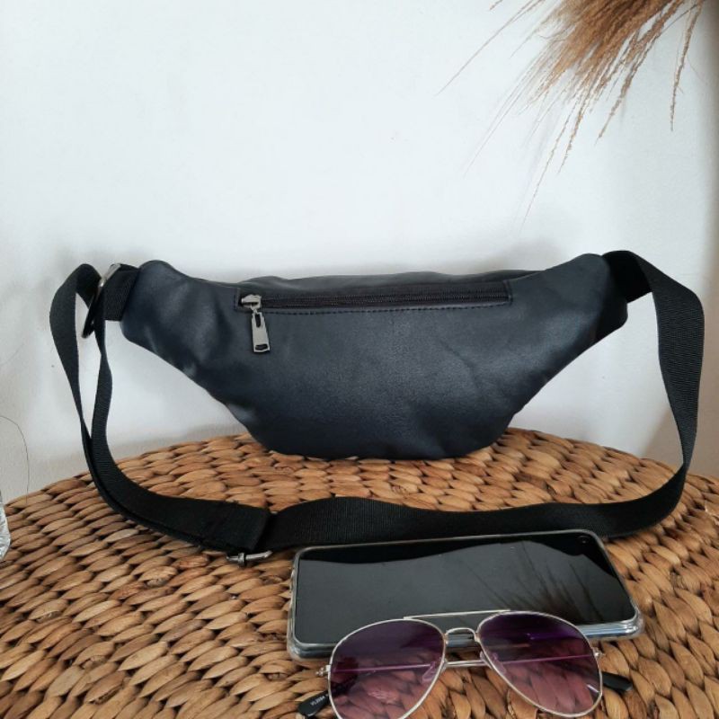 Tas Slempang Kulit Asli Tas Selempang Pria Waistbag Tas Pinggang Pria New