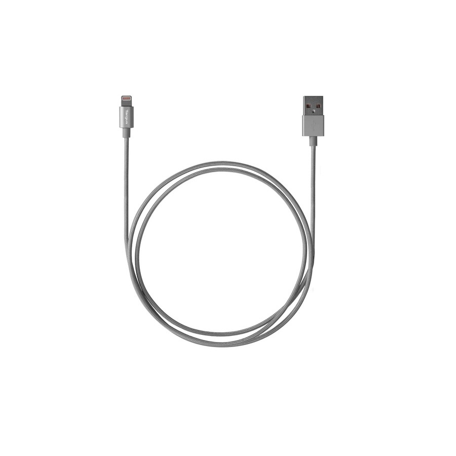 Kabel Targus ACC994 Lightning to USB Space Grey - TARGUS ACC994AP