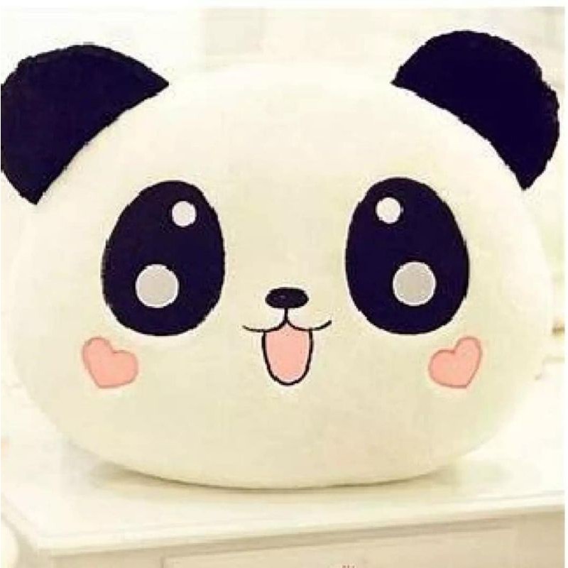 Boneka Bantal Panda / Boneka Bantal Kepala / Boneka Lucu / Boneka Imut / Boneka Murah / Boneka