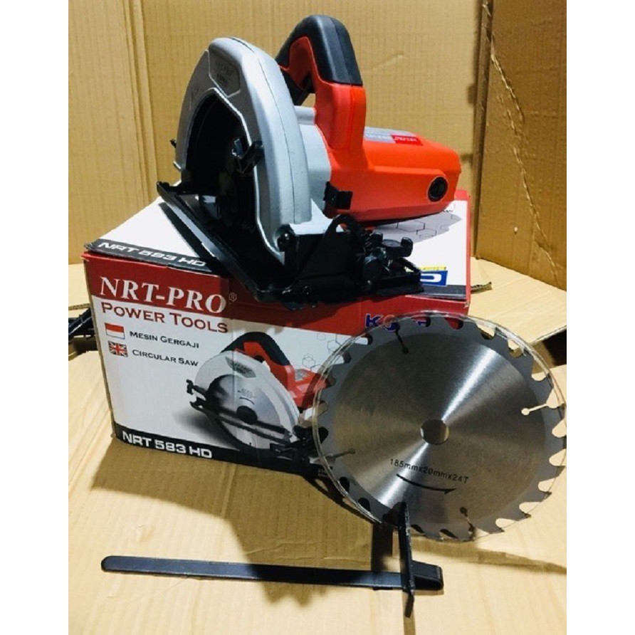 Mesin Gergaji Kayu / Circular Saw NRT PRO type 583 HD