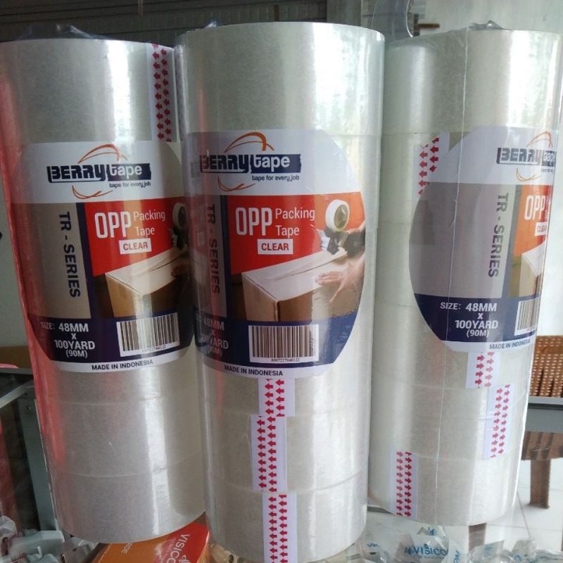 

Lakban Bening/Solasi Bening 48mm×100yard Mc 45