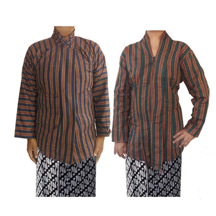 Sarimbit Lurik Baju Adat Tradisional Jawa Kebaya Surjan Shopee Indonesia