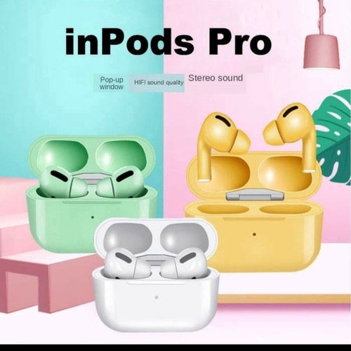 InPods 3 Pro Macaron Headset Wireless Bluetooth Headphone Earphone