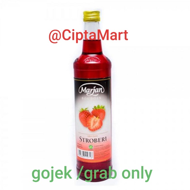 

Marjan Strawberry syrup 460ml