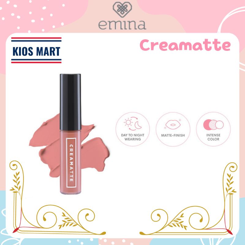 Emina Creamatte Series 5,5g | Metallic Edition | Lip Matte | Lip Cream