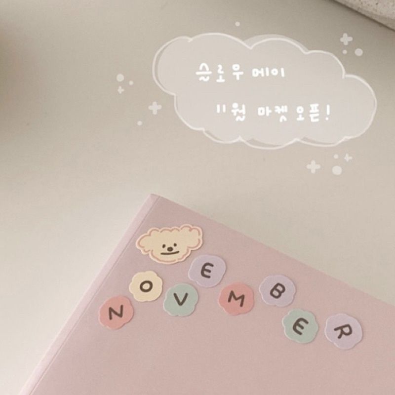 

STICKER ALPHABET HURUF Dekorasi Jurnal Diary Scrapbook Stiker Huruf / Aesthetic Cute Sticker