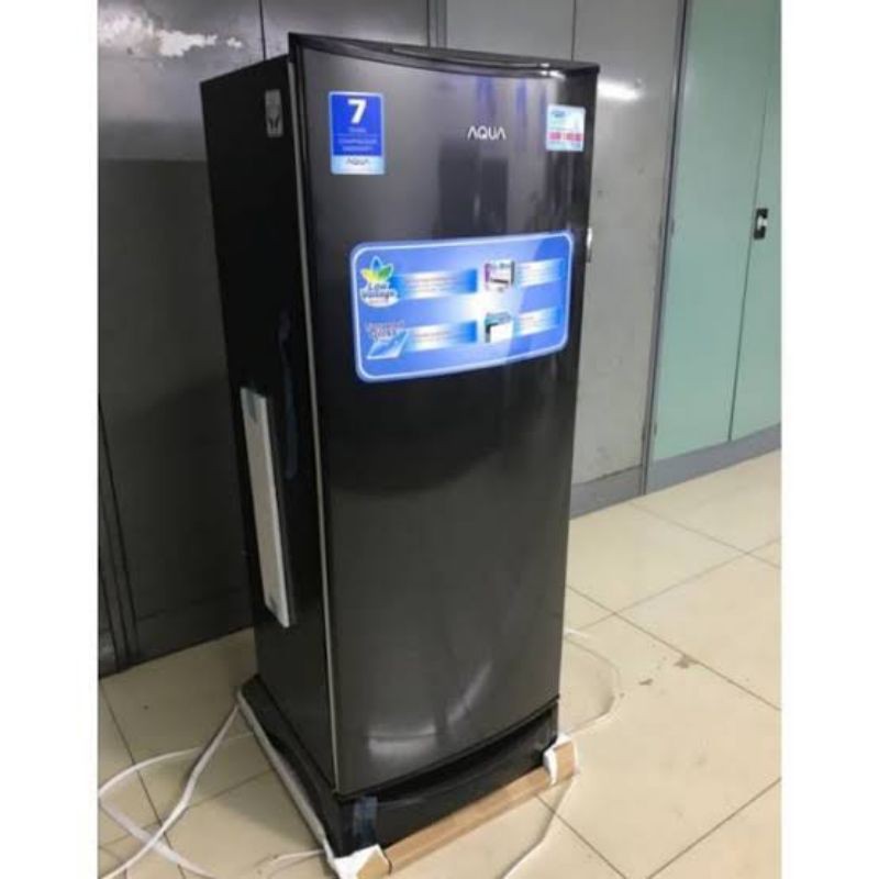 Kulkas 1 Pintu Aqua AQR-D205 Kapasitas 165 Liter AQRD205 Low Watt Garansi Resmi Pengganti AQR-D190