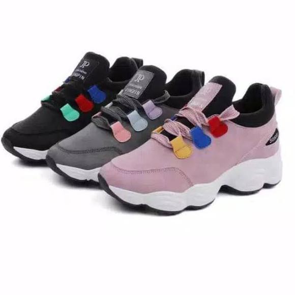 [ Terbaru ] 8I9 JP SEPATU SNEAKERS WANITA JING PIN / JP 