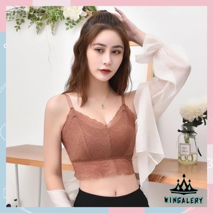 LH501 WINGALERY Bra import wanita tanpa kawat sexy bh pakaian dalam wa