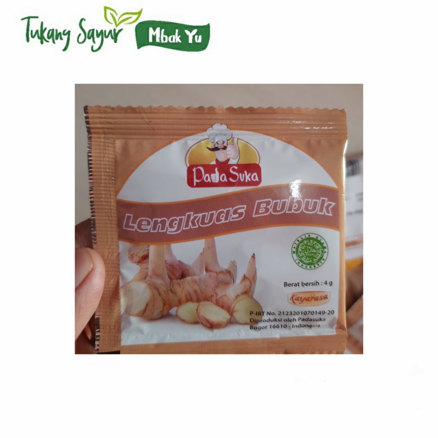 

lengkuas bubuk sachet sekali pake