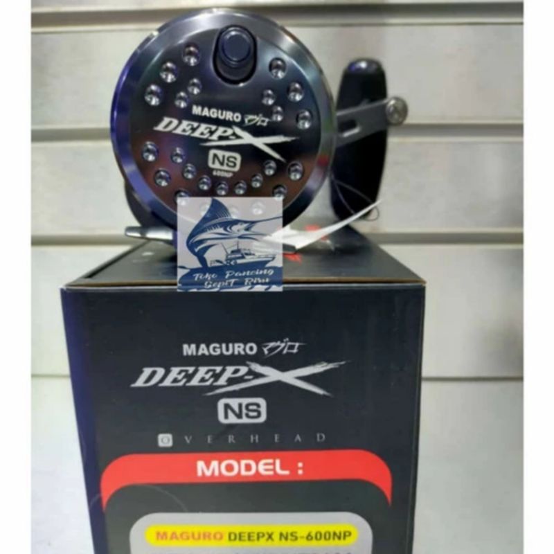 REEL OH MAGURO DEEP X NS 600NP Black Silver Handle Kanan Best Seller