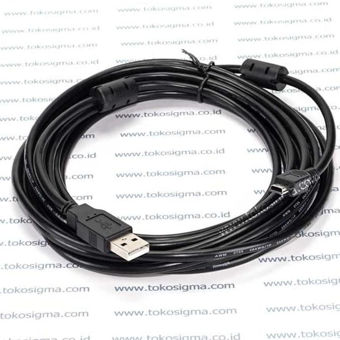 KABEL USB 2.0 TO MINI USB PIN 5 HOWELL 5 METER