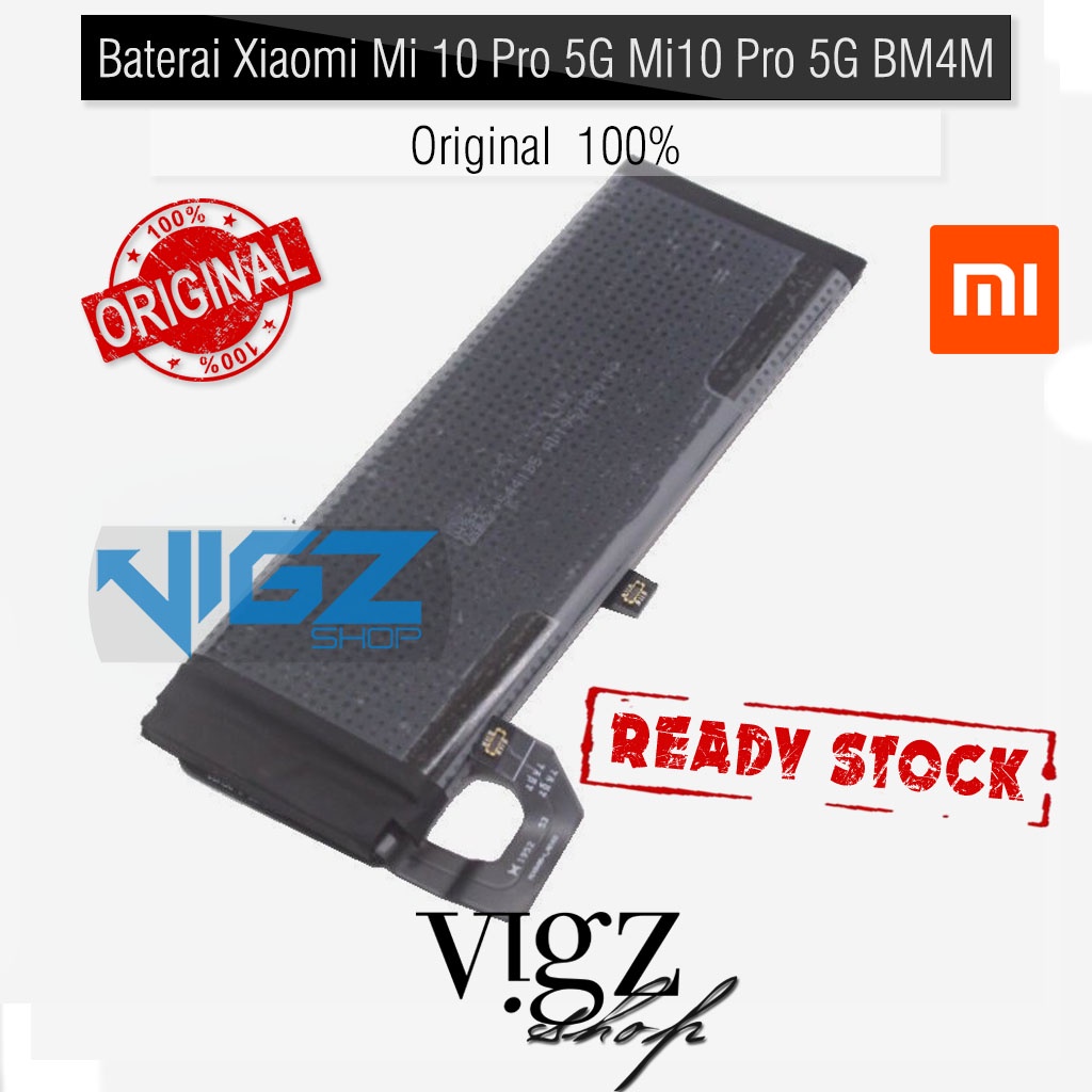 Battery Baterai Batre Xiaomi Mi 10 Pro 5G Mi10 Pro 5G BM4M Original 100%