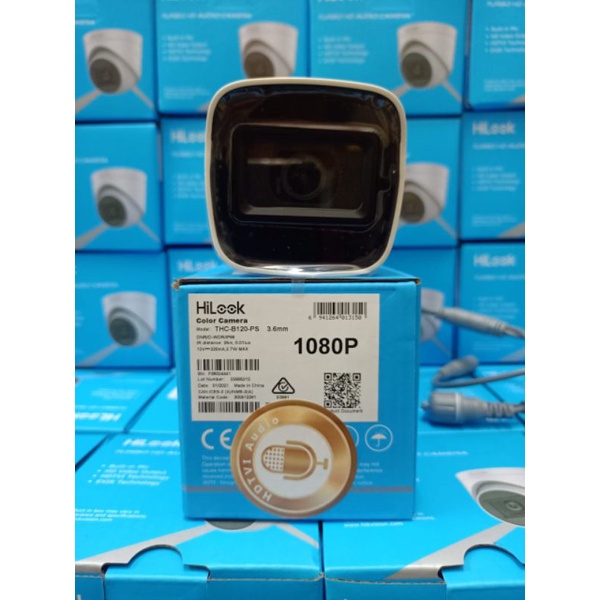 Kamera Cctv Hilook THC-B120-PS Outdoor 2mp 1080P BUILT-IN AUDIO