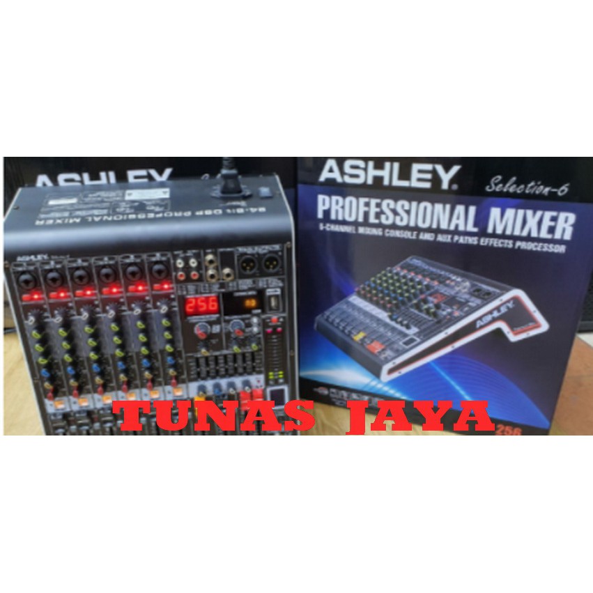 Mixer Ashley Selection 6 Original 6 Channel Bluetooth - USB original