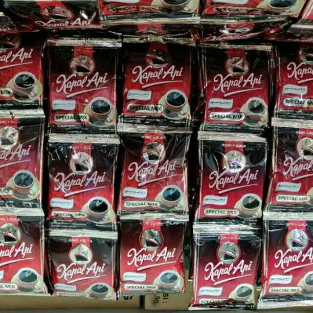 

Kopi Kapal Api Special Mix 25 gram 1 renceng isi 10 sachet