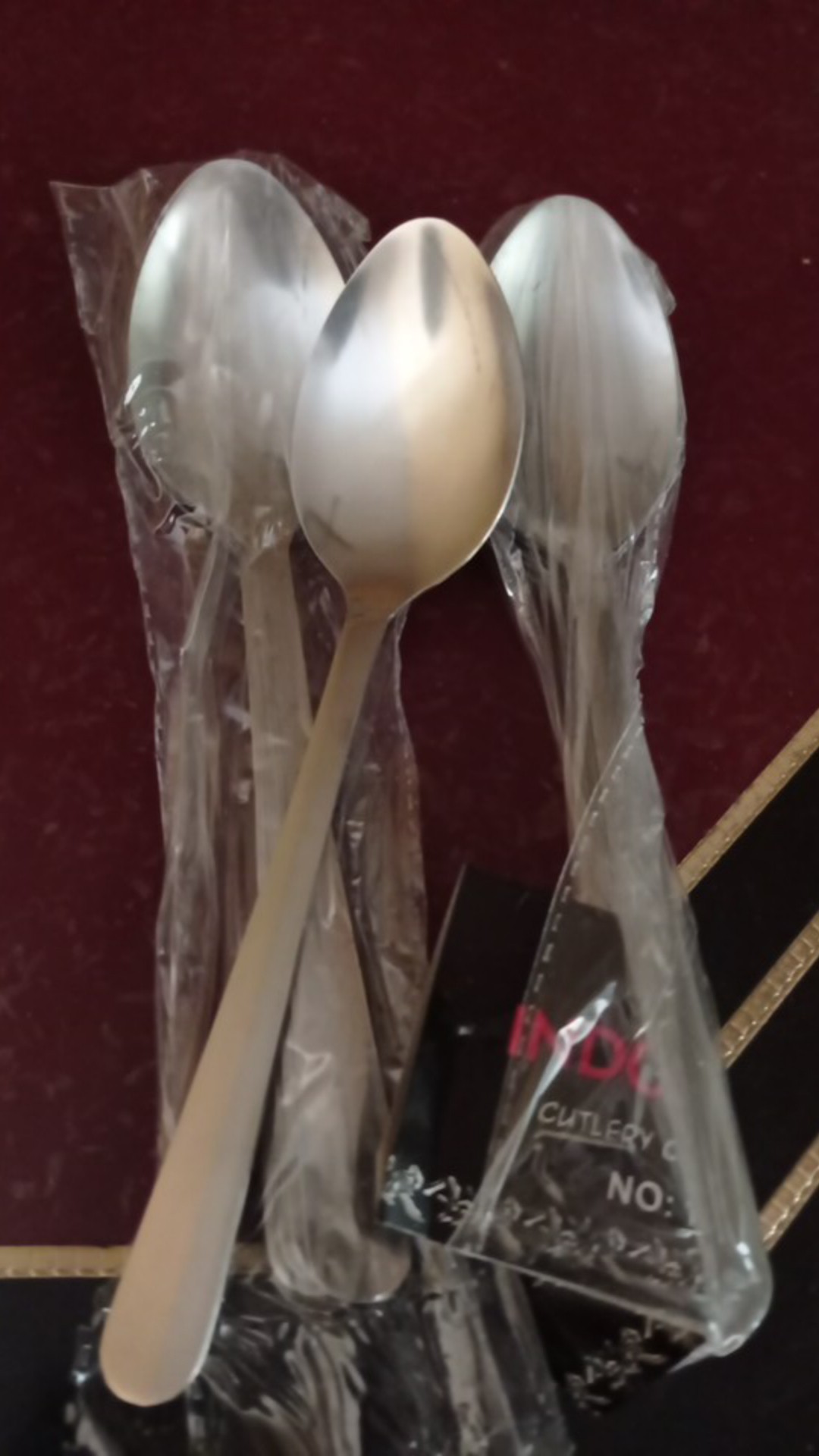 Sendok Makan / Sendok Stainless / Sendok Model Polos Tebal Noble 6 Pcs