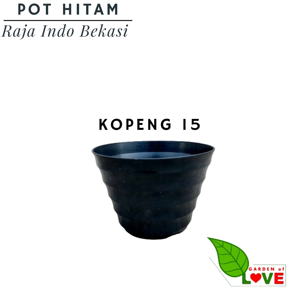 Pot Bunga 25 Hitam Pot Tanaman Pot 25 Cm Hitam Murah Grosir Termurah 12 15 17 20 25 30cm