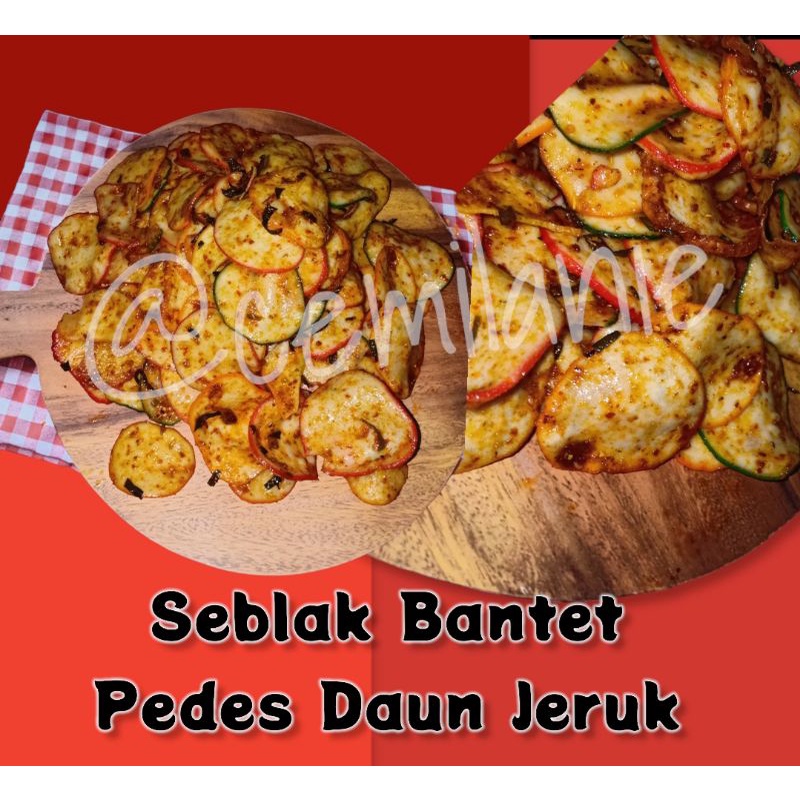 

SEBLAK BANTET PEDES DAUN JERUK | KERUPUK SEBLAK EXTRA PEDES | SEBLAK KERING PEDES DAUN JERUK PEDES