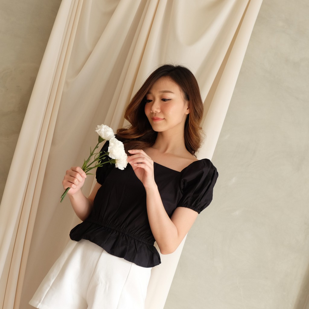 Azuki Top - Crop Top Atasan Wanita