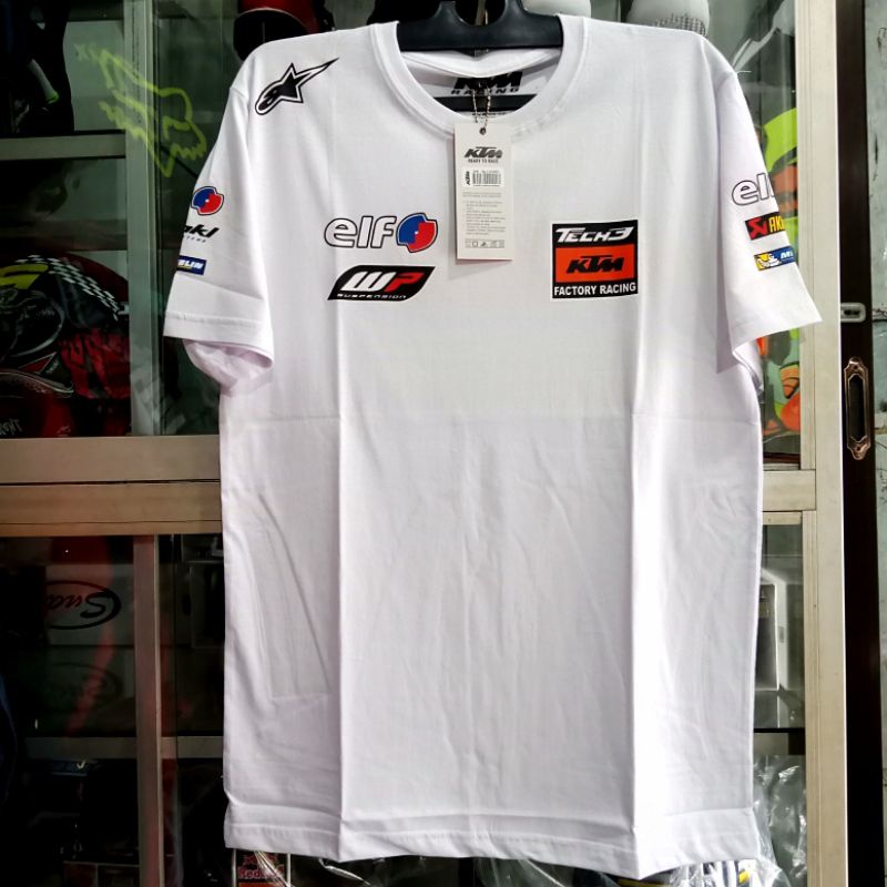 KAOS KTM RACING BAJU MOTOR CROS T-SHIRT TRAIL