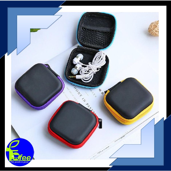 [IMPORT] - Dompet Pouch Penyimpanan Headset / Kunci PP 7x7x3cm