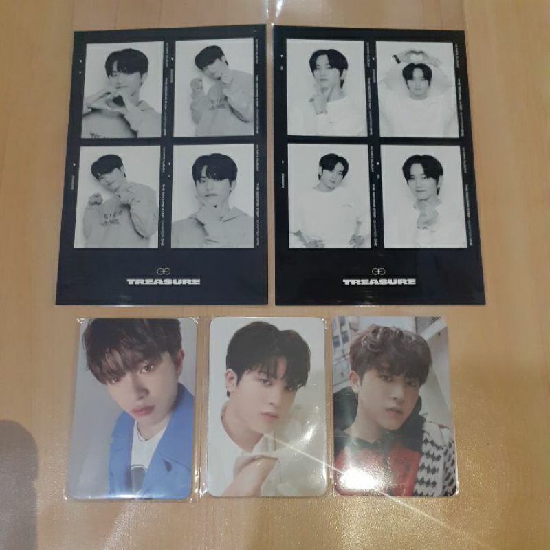 POB KTOWN YGS YG SELECT JUNGHWAN 4CUT 4 CUT MASHIHO JEONGWOO TREASURE THE SECOND STEP CHAPTER 1 TSS 