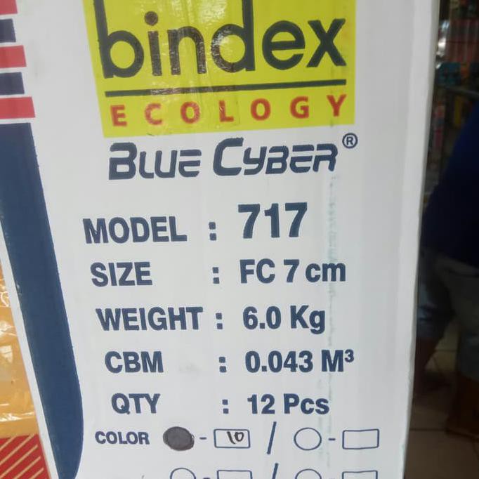 

READY COD Ordner Bindex 717 Folio hitam KHUSUS JNE / WAHANA - Hitam CUCI GUDANG Kode 266