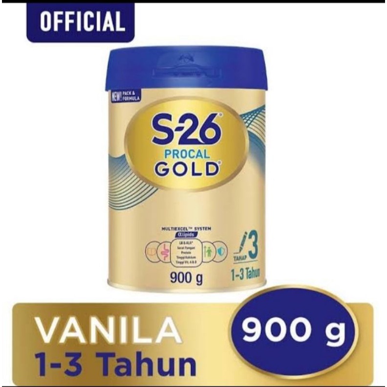 Susu S-26 Ultima 3 | S26 Procal Gold 3 900gr | S26 procal pink 400gr | exp 2024