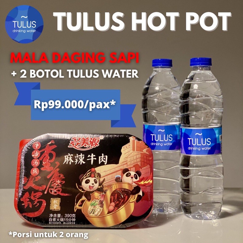 

TULUS INSTANT HOTPOT - HAIDILAO INSTANT HOTPOT SELF COOKING MALA DAGING SAPI