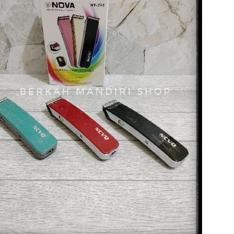 ☄ Cukuran Rambut // Alat Cukur Jenggot Kumis Merk Nova Tipe Sn-216 New NCVQ ➫