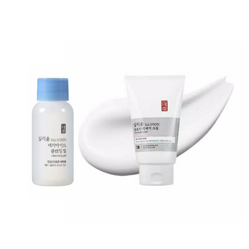 [ILLIYOON] ORIGINAL Ultra Repair Cream / Ceramide Cleansing Gel 30ml