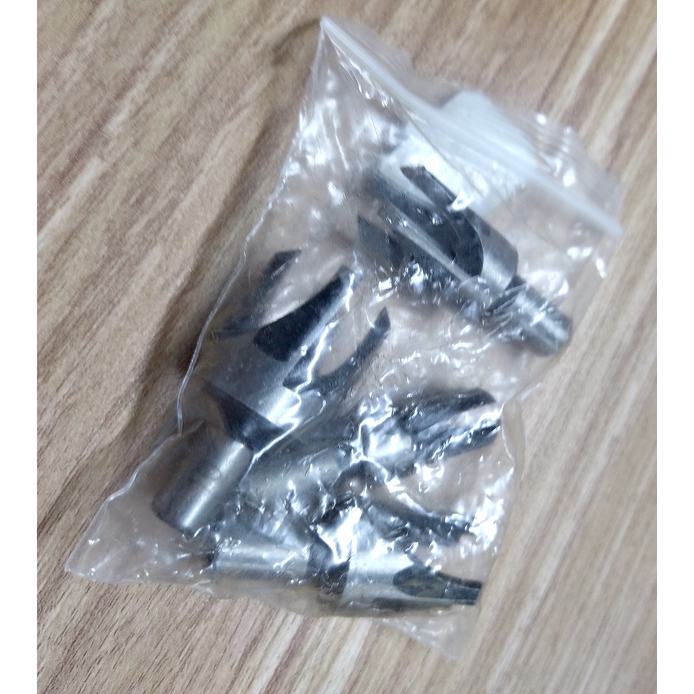 Mata Bor Hole Punch Drill Bit Claw Type 6-16mm 4 PCS - HL-120701 - Silver